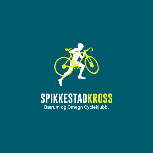 Logo & site Squarespace com o título 'Cyclocross Spikkestadkross'